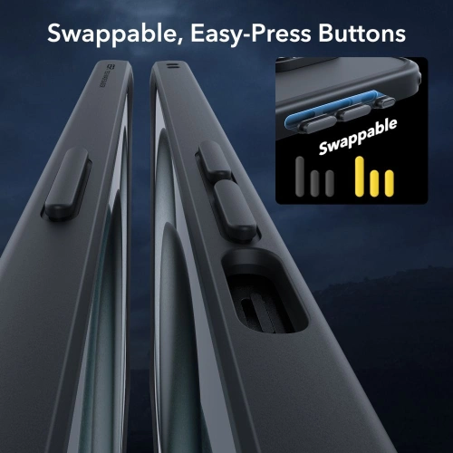 Buy ESR Classic Pro Set Halolock MagSafe Apple iPhone 15 Frosted Black - ESR801 - {ean13} - Home Screen Store Europe
