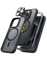 Kup Tok + képernyővédő üveg + lencse védő ESR Classic Pro Set Halolock MagSafe Apple iPhone 15 Pro Max Frosted Black - ESR804 - {ean13} - Sklep Home Screen