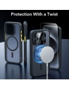 Kup Tok + képernyővédő üveg + lencse védő ESR Classic Pro Set Halolock MagSafe Apple iPhone 15 Pro Max Frosted Black - ESR804 - {ean13} - Sklep Home Screen