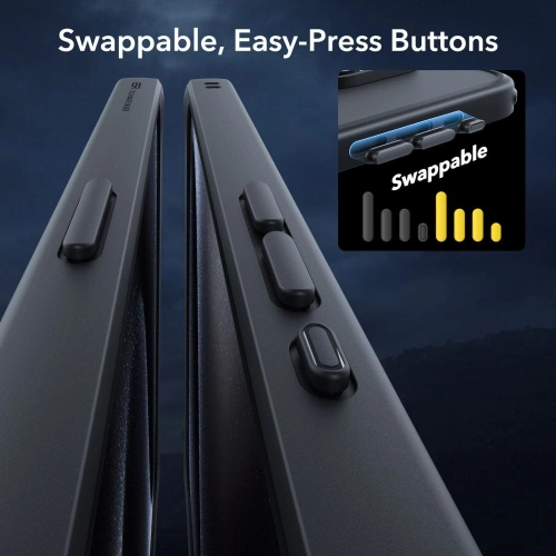 Buy ESR Classic Pro Set Halolock MagSafe Apple iPhone 15 Pro Max Frosted Black - ESR804 - {ean13} - Home Screen Store Europe