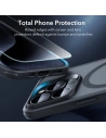Kup Tok + képernyővédő üveg + lencse védő ESR Classic Pro Set Halolock MagSafe Apple iPhone 15 Pro Max Frosted Black - ESR804 - {ean13} - Sklep Home Screen