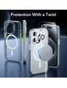 Kup Tok készlet + képernyő üveg + objektív védő ESR Classic Pro Set Halolock MagSafe Apple iPhone 15 Pro Max Clear - ESR805 - {ean13} - Sklep Home Screen
