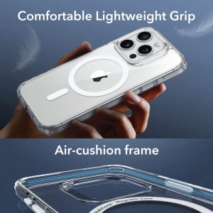 Kup Zestaw etui + szkło na ekran + osłona na obiektyw ESR Classic Pro Set Halolock MagSafe Apple iPhone 15 Pro Max Clear - ESR805 - {ean13} - Sklep Home Screen