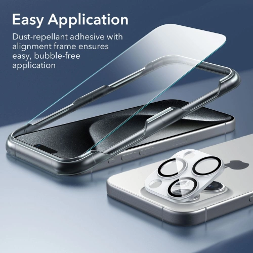 Kup Tok készlet + képernyő üveg + objektív védő ESR Classic Pro Set Halolock MagSafe Apple iPhone 15 Pro Max Clear - ESR805 - {ean13} - Sklep Home Screen