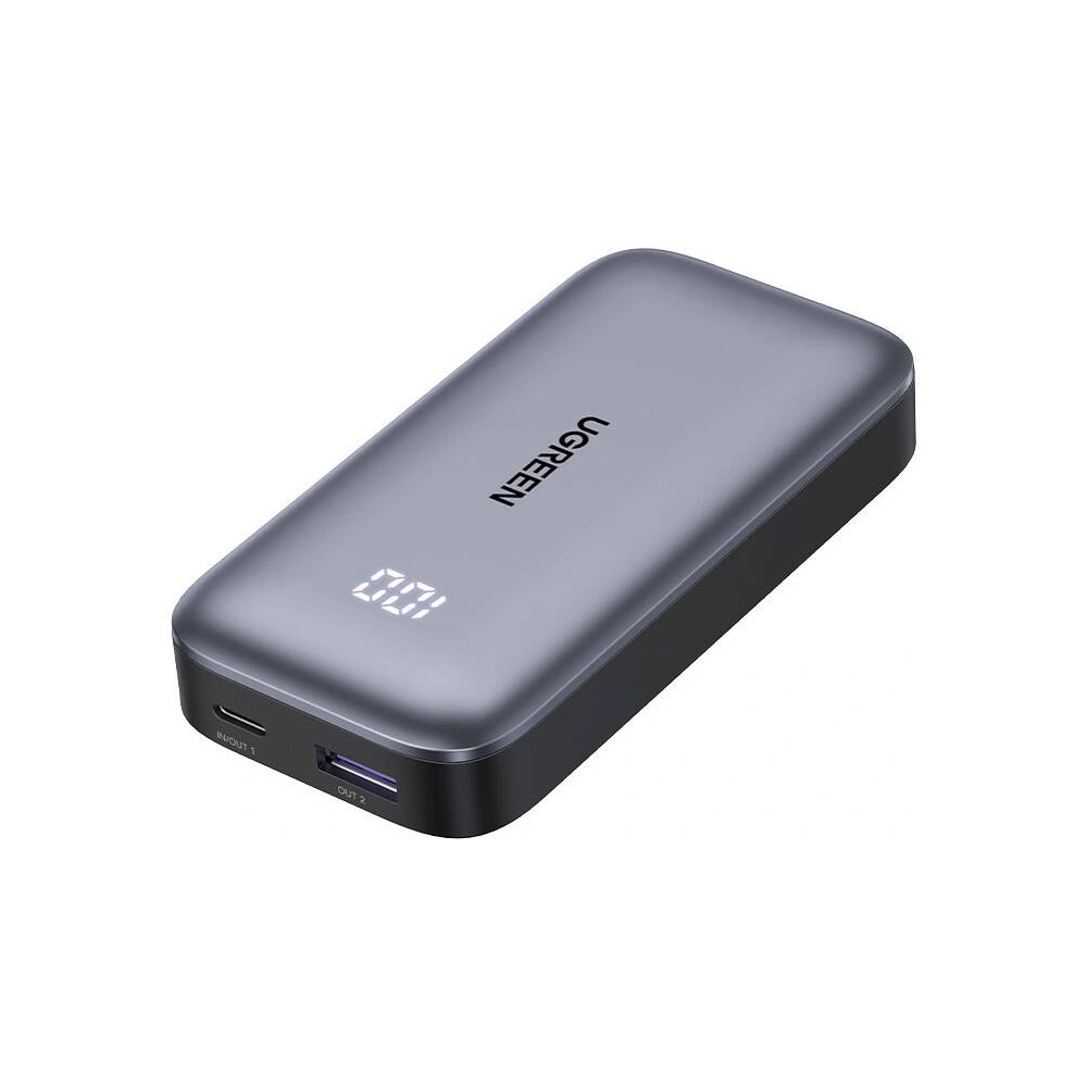 Powerbank 10000mAh UGREEN Nexode PB502 USB-A, USB-C 30W PD czarny - Powerbanki - Ugreen