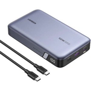 Powerbank 20000mAh UGREEN PB720, USB-A, 2xUSB-C 100W PD szary - Powerbanki - Ugreen