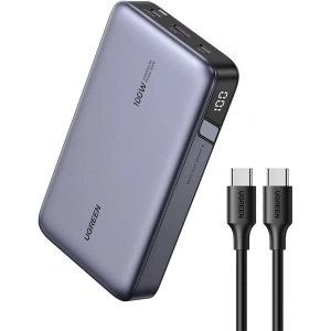 Powerbank 20000mAh UGREEN PB720, USB-A, 2xUSB-C 100W PD szary - Powerbanki - Ugreen