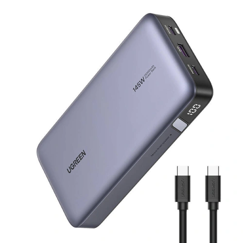 Kup Powerbank 25000mAh UGREEN PB205, USB-A, 2xUSB-C 145W PD szary - UGR1831 - {ean13} - Sklep Home Screen