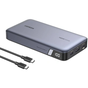 Buy UGREEN PB205 powerbank 25000mAh USB-A, 2xUSB-C 145W PD grey - UGR1831 - {ean13} - Home Screen Store Europe