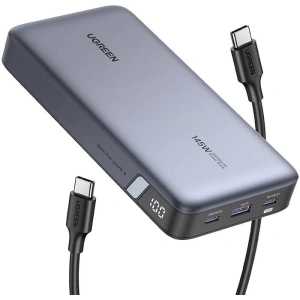 Buy UGREEN PB205 powerbank 25000mAh USB-A, 2xUSB-C 145W PD grey - UGR1831 - {ean13} - Home Screen Store Europe