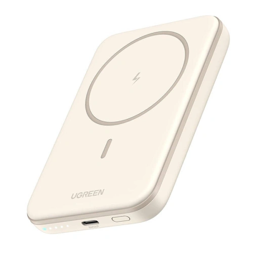 Kup Powerbank magnetic 5000mAh UGREEN PB560 USB-C 15W bej - UGR1832 - {ean13} - Sklep Home Screen