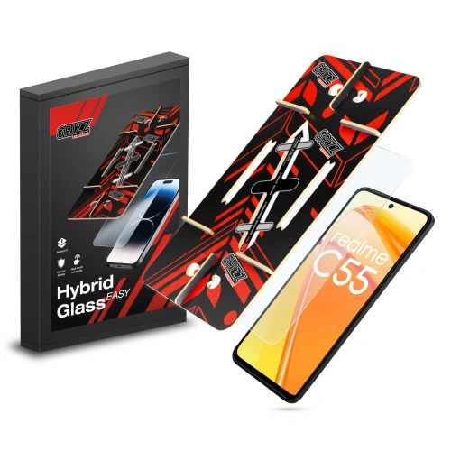 Buy GrizzGlass HybridGlass Easy Realme C55 - GRZ10000 - {ean13} - Home Screen Store Europe