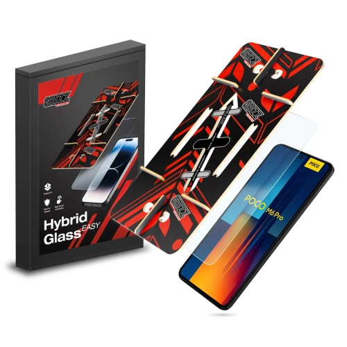 Kup Hibrid üveg GrizzGlass HybridGlass Easy a Xiaomi POCO M6 Pro 4G-hez - GRZ10006 - {ean13} - Sklep Home Screen