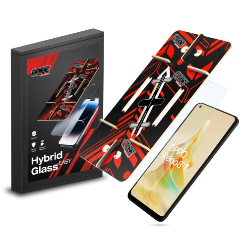 Kup Hybriertes Glas GrizzGlass HybridGlass Easy für Oppo Reno 8T - GRZ10013 - {ean13} - Sklep Home Screen