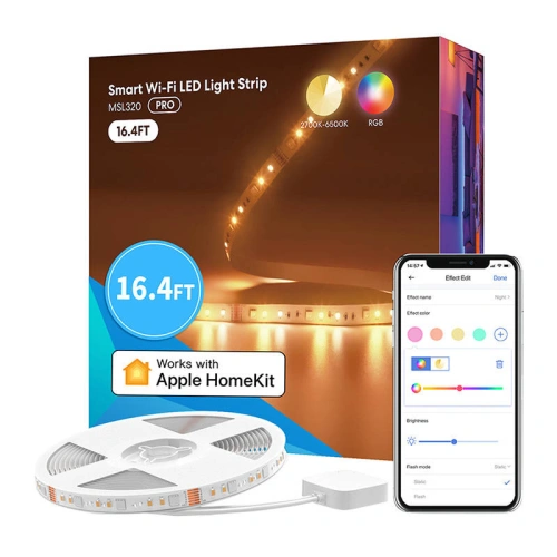 Kup Inteligentní LED pásek RGBWW Meross MSL320 Wi-Fi 5m (Homekit) - MSS54 - {ean13} - Sklep Home Screen