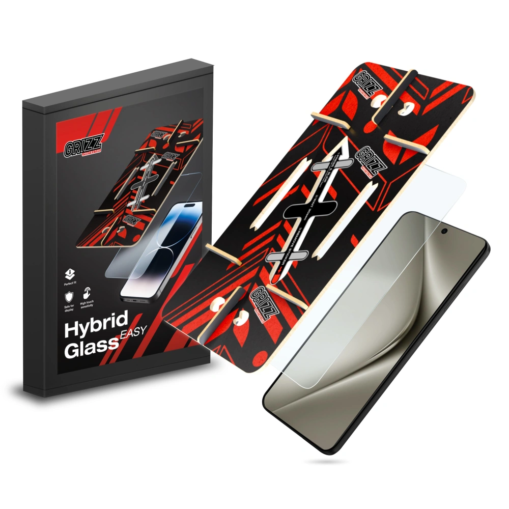 Szkło hybrydowe GrizzGlass HybridGlass Easy do Huawei Pura 70 Ultra