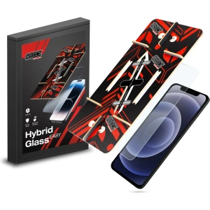 Hybidní sklo GrizzGlass HybridGlass Easy pro Apple iPhone 12