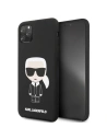 Kup Karl Lagerfeld KLHCN65SLFKBK iPhone 11 Pro Max hardcase černý/black Silicone Iconic - KLD181BLK - {ean13} - Sklep Home Screen