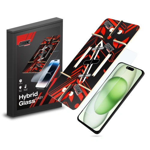 Kup Hibrid üveg GrizzGlass HybridGlass Easy az Apple iPhone 15-hez - GRZ10027 - {ean13} - Sklep Home Screen