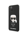 Kup Karl Lagerfeld KLHCN65SLFKBK iPhone 11 Pro Max hardcase černý/black Silicone Iconic - KLD181BLK - {ean13} - Sklep Home Screen