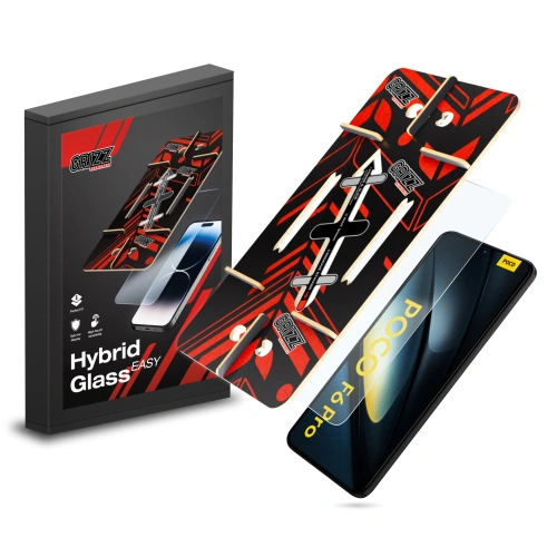 Kup Hibrid üveg GrizzGlass HybridGlass Easy a Xiaomi POCO F6 Pro-hoz - GRZ10032 - {ean13} - Sklep Home Screen