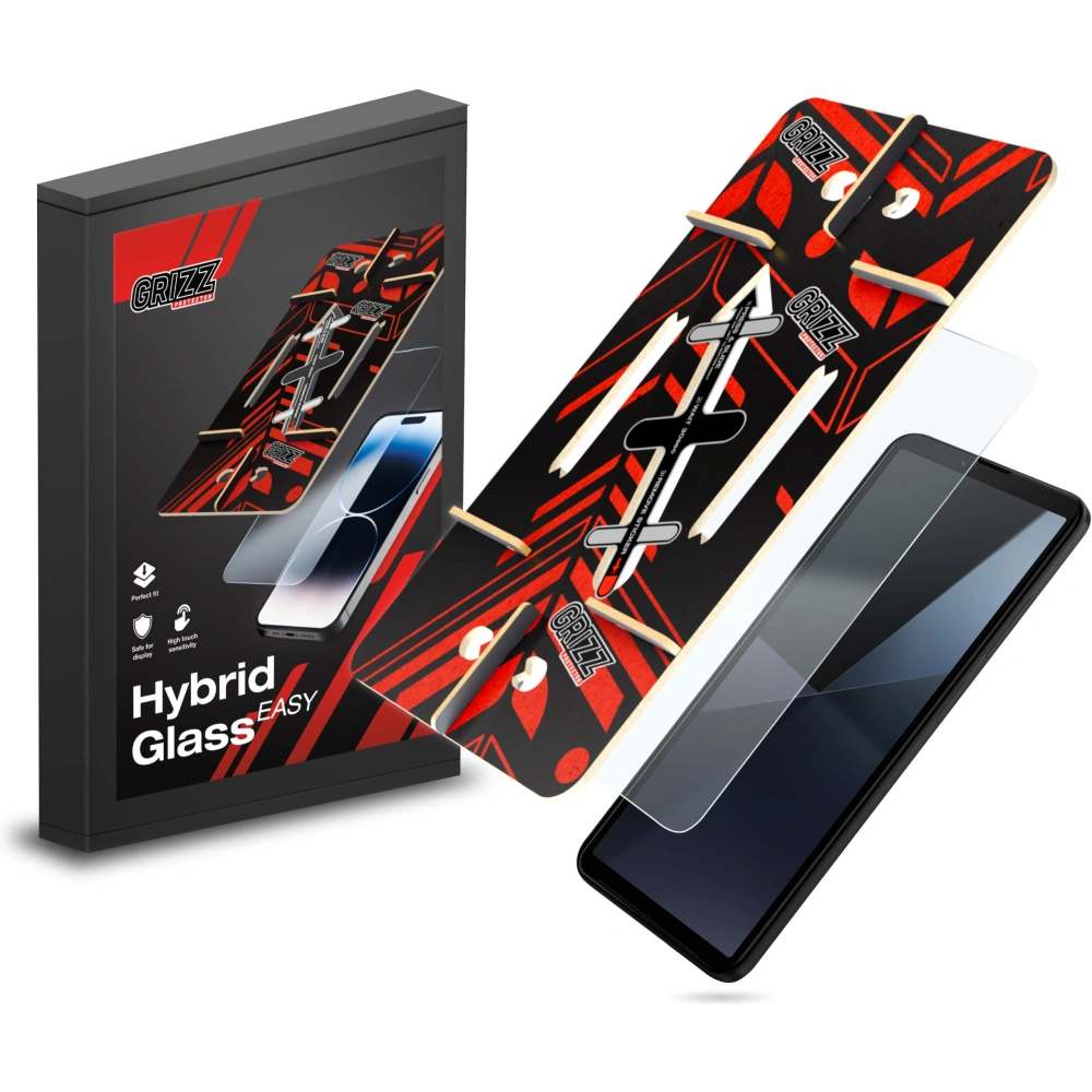 Szkło hybrydowe GrizzGlass HybridGlass Easy do Sony Xperia 1 VI