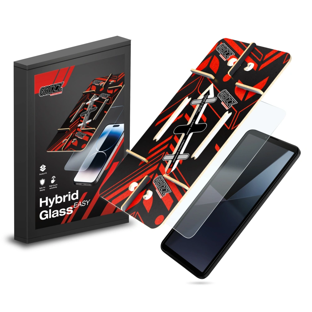 Szkło hybrydowe GrizzGlass HybridGlass Easy do Sony Xperia 10 VI
