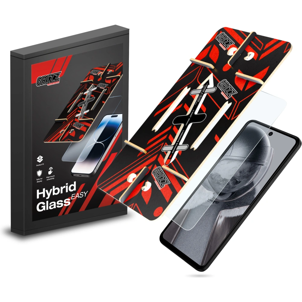Szkło hybrydowe GrizzGlass HybridGlass Easy do HMD Pulse Pro