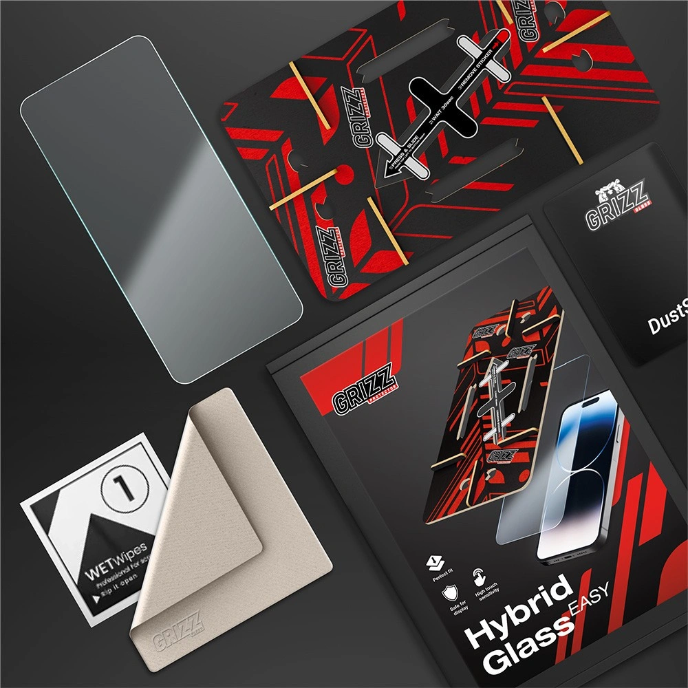 Szkło hybrydowe GrizzGlass HybridGlass Easy do HMD Pulse Pro