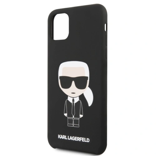 Kup Karl Lagerfeld KLHCN65SLFKBK iPhone 11 Pro Max hardcase černý/black Silicone Iconic - KLD181BLK - {ean13} - Sklep Home Screen