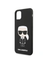 Kup Karl Lagerfeld KLHCN65SLFKBK iPhone 11 Pro Max hardcase negru/black Silicone Iconic - KLD181BLK - {ean13} - Sklep Home Screen