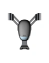 Buy Baseus Gravity Aluminium Air Vent Car Mount Black - BSU674BLK - {ean13} - Home Screen Store Europe