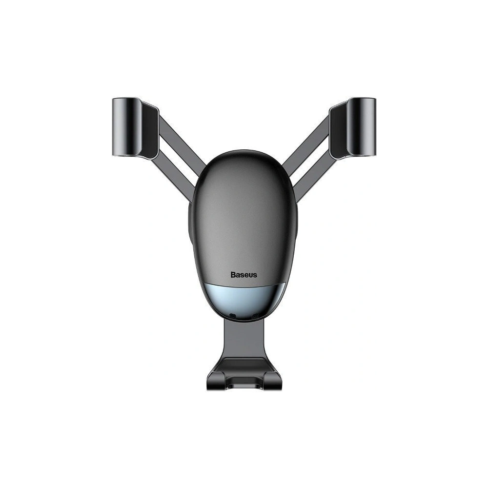 Uchwyt grawitacyjny Baseus na kratkę, aluminiowy (czarny)