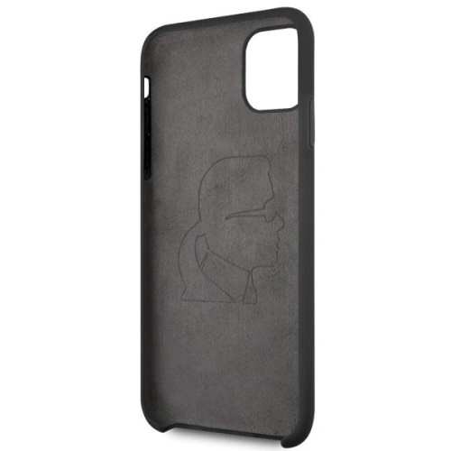 Kup Karl Lagerfeld KLHCN65SLFKBK iPhone 11 Pro Max hardcase černý/black Silicone Iconic - KLD181BLK - {ean13} - Sklep Home Screen