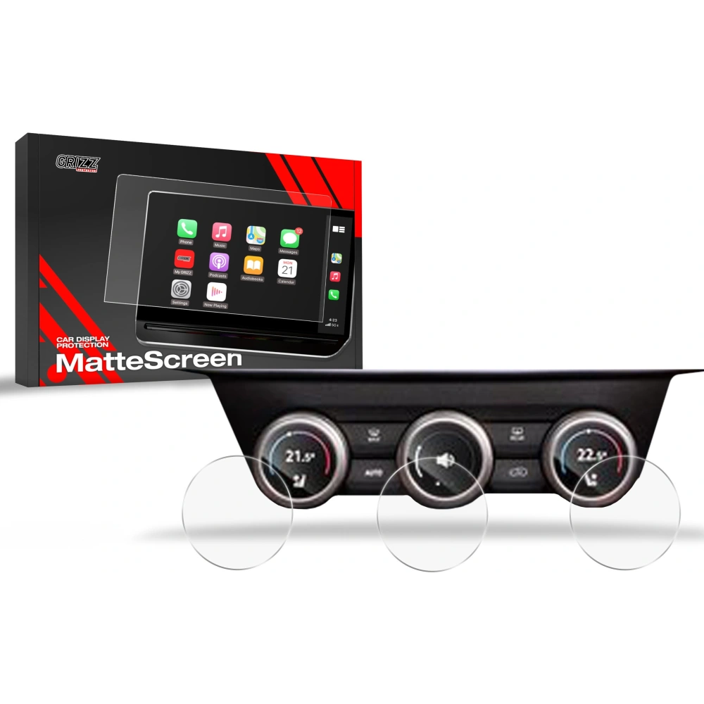 Folia matowa GrizzGlass CarDisplay Protection do Skoda Kodiaq 2 2024-2025 [3w1]