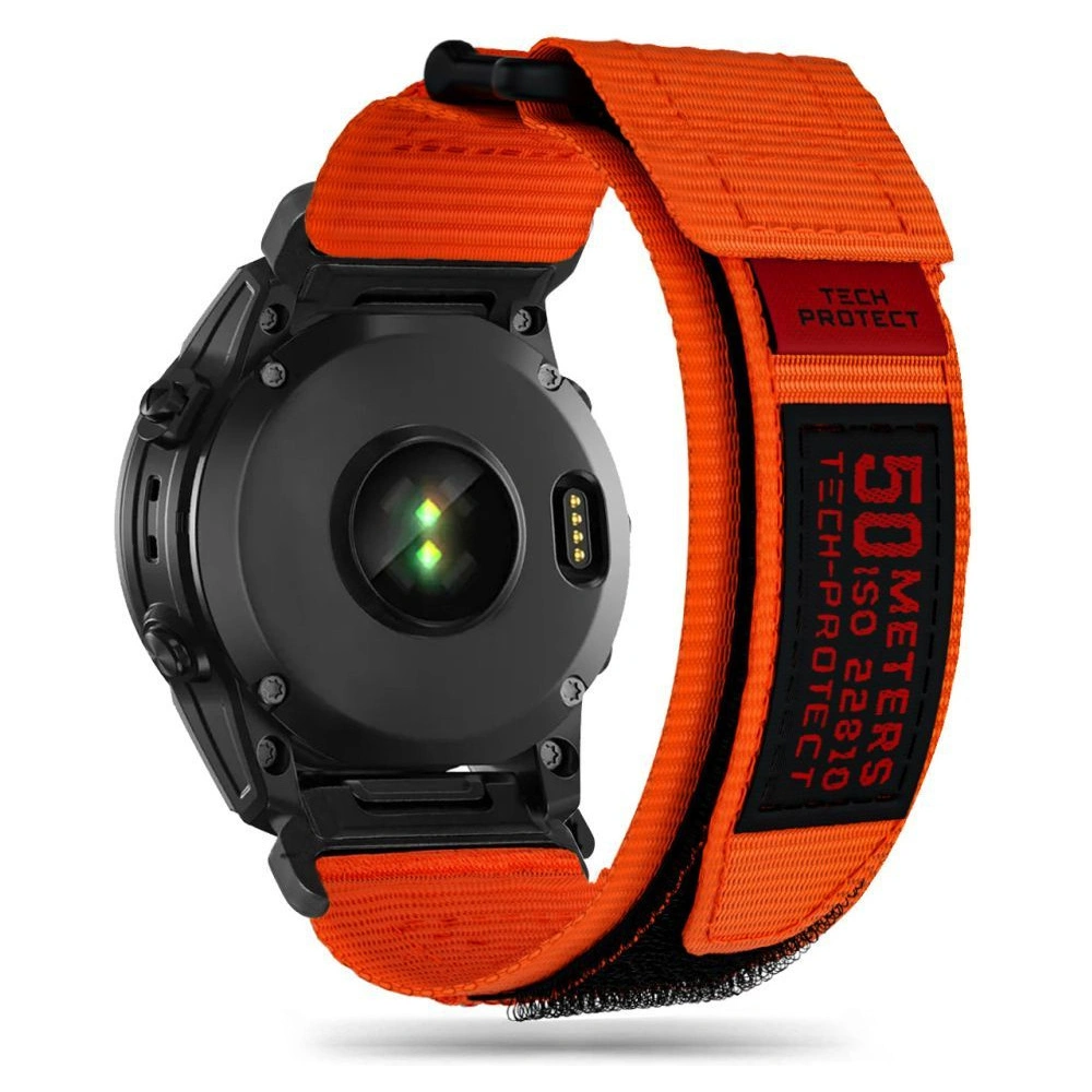 Pasek Tech-Protect Scout Pro Garmin Fenix 5 / 6 / 6 Pro / 7 Orange