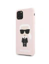 Kup Karl Lagerfeld KLHCN65SLFKPI iPhone 11 Pro Max hardcase jasnoróżowy/light pink Silicone Iconic - KLD182PNK - {ean13} - Sklep Home Screen