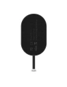 Baseus Microfiber Wireless Charging Receiver QI Receiver with Lightning Plug Black
