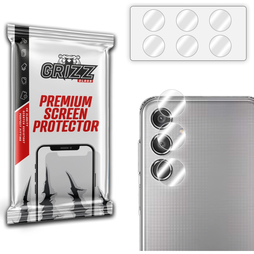 Szkło na aparat GrizzGlass HybridGlass Camera do Samsung Galaxy M35