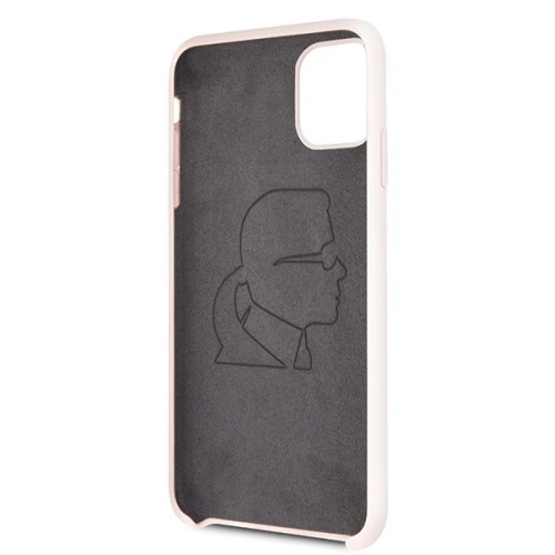 Kup Karl Lagerfeld KLHCN65SLFKPI iPhone 11 Pro Max hardcase roz roz/light pink Silicone Iconic - KLD182PNK - {ean13} - Sklep Home Screen