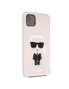 Kup Karl Lagerfeld KLHCN65SLFKPI iPhone 11 Pro Max hardcase světle růžový/light pink Silicone Iconic - KLD182PNK - {ean13} - Sklep Home Screen
