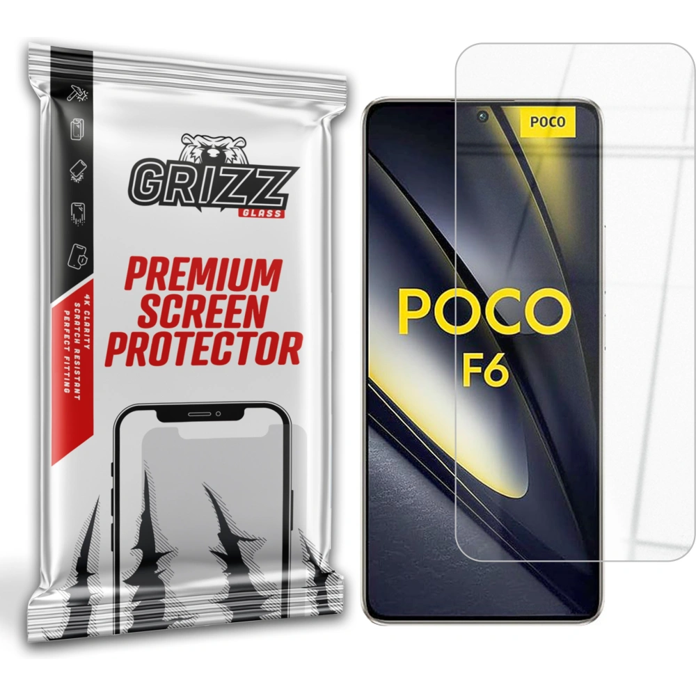 Szkło hybrydowe GrizzGlass HybridGlass do Xiaomi POCO F6