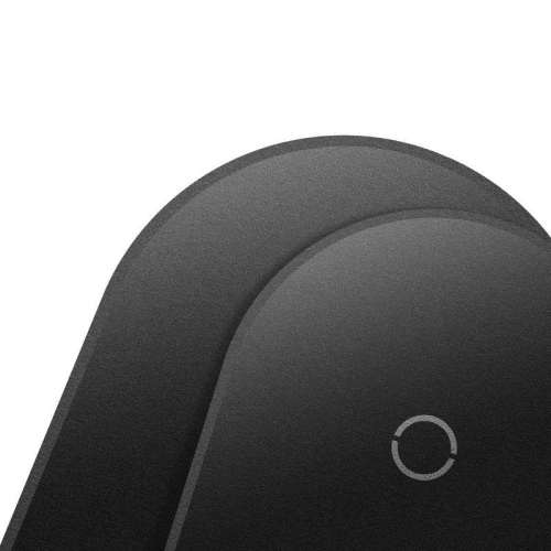 Buy Baseus Microfiber Wireless Charging Receiver QI Receiver with Lightning Plug Black - BSU676 - {ean13} - Home Screen Store Europe