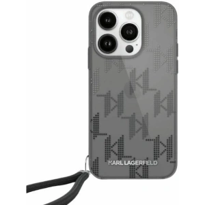 Kup Etui Karl Lagerfeld KLHCP15XHKDPNSK Apple iPhone 15 Pro Max hardcase IML Mono KL Pattern & Cord czarny/black - KLD2004 - {ean13} - Sklep Home Screen