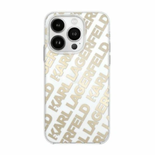 Kup Etui Karl Lagerfeld KLHCP15XHKFOEMD Apple iPhone 15 Pro Max hardcase IML Fullover Logo auriu/gold - KLD2005 - {ean13} - Sklep Home Screen