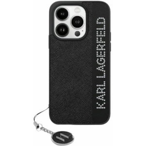 Kup Etui Karl Lagerfeld KLHCP15XPSAKDGCK Apple iPhone 15 Pro Max kemény tok Saffiano Ragyogók & Charm fekete/black - KLD2007 - {ean13} - Sklep Home Screen