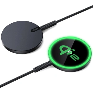 Kup Ładowarka indukcyjna ESR HaloLock QI2 Mini Magnetic MagSafe 15W black - ESR806 - {ean13} - Sklep Home Screen