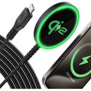 Kup Ładowarka indukcyjna ESR HaloLock QI2 Mini Magnetic MagSafe 15W black - ESR806 - {ean13} - Sklep Home Screen