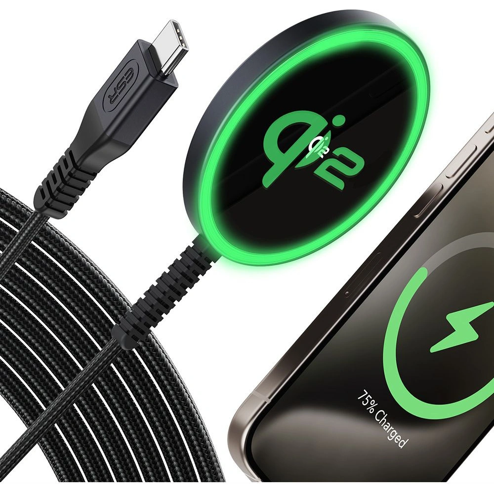 Ładowarka indukcyjna ESR HaloLock QI2 Mini Magnetic MagSafe 15W black