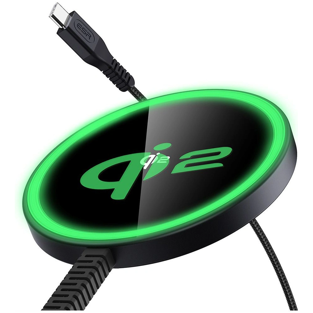 Ładowarka indukcyjna ESR HaloLock QI2 Mini Magnetic MagSafe 15W black